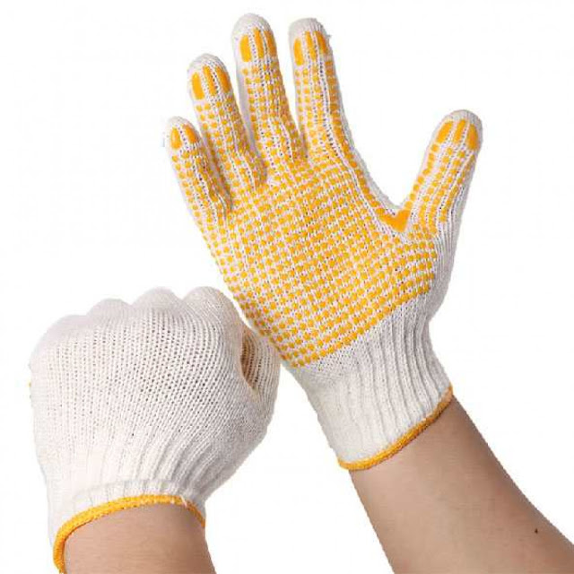 Dotted hand gloves manufacturer