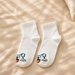 Pattern Ankle Socks