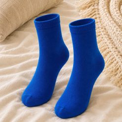 Solid Color Ankle Socks