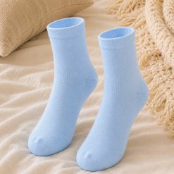 Solid Color Ankle Socks