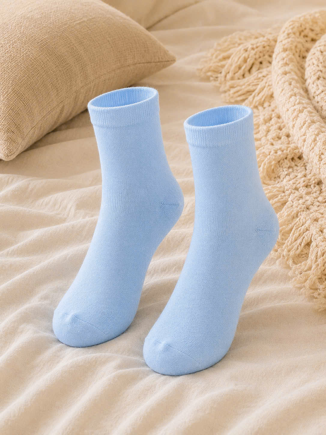 Solid Color Ankle Socks Solid Color Ankle Socks