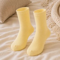 Solid Color Ankle Socks