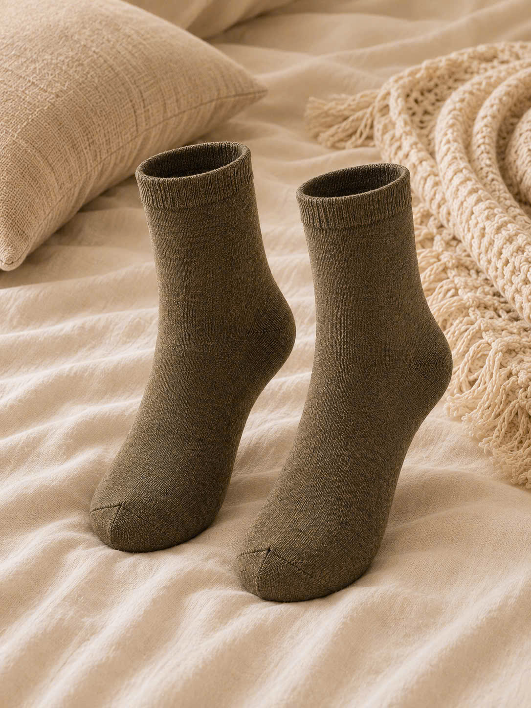 Solid Color Ankle Socks 4 Solid Color Ankle Socks