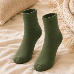 Solid Color Ankle Socks