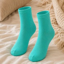 Solid Color Ankle Socks
