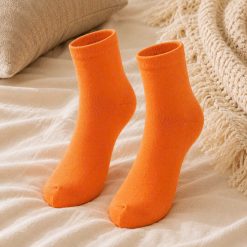 Solid Color Ankle Socks