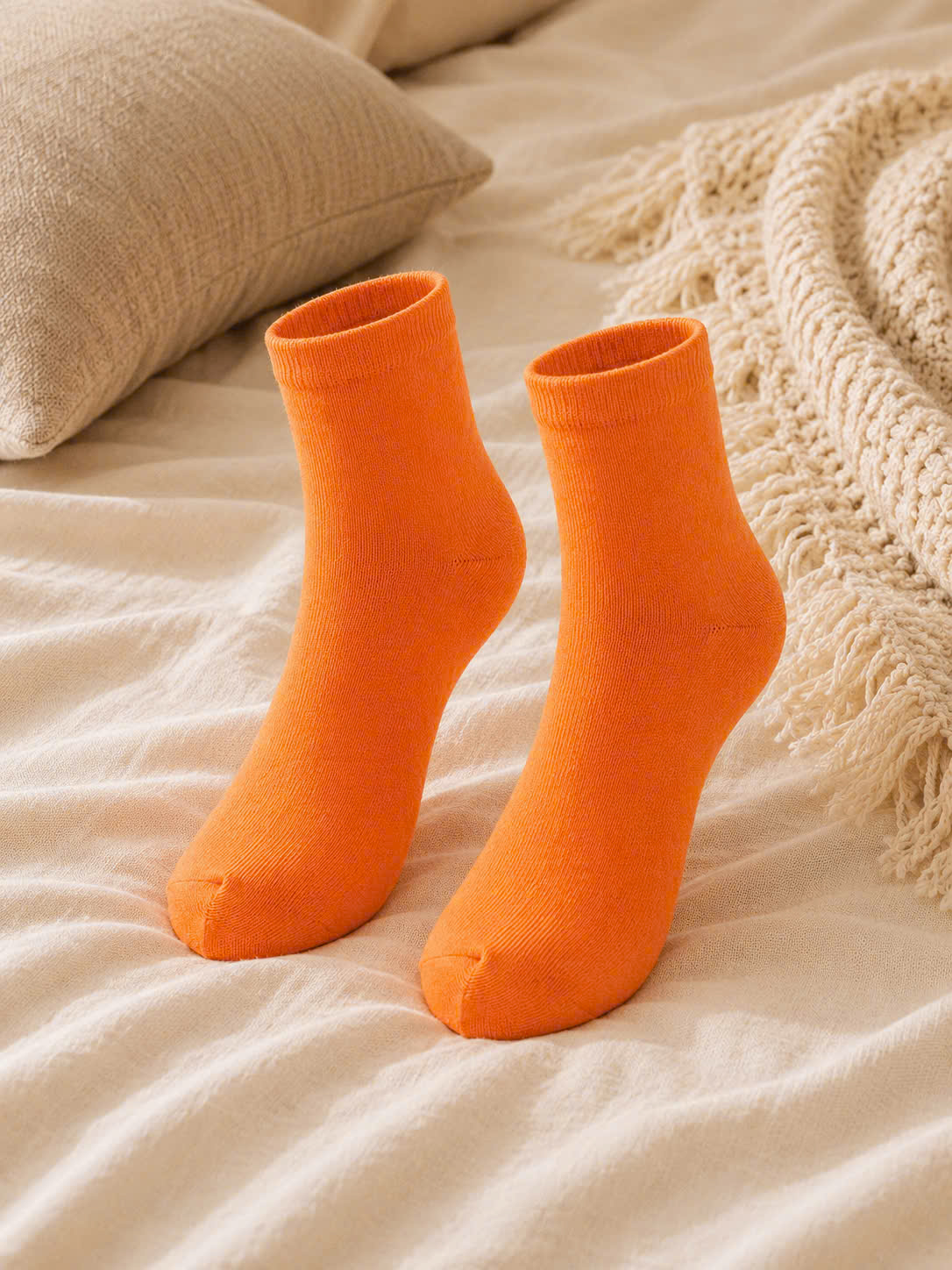 Solid Color Ankle Socks 7 Solid Color Ankle Socks
