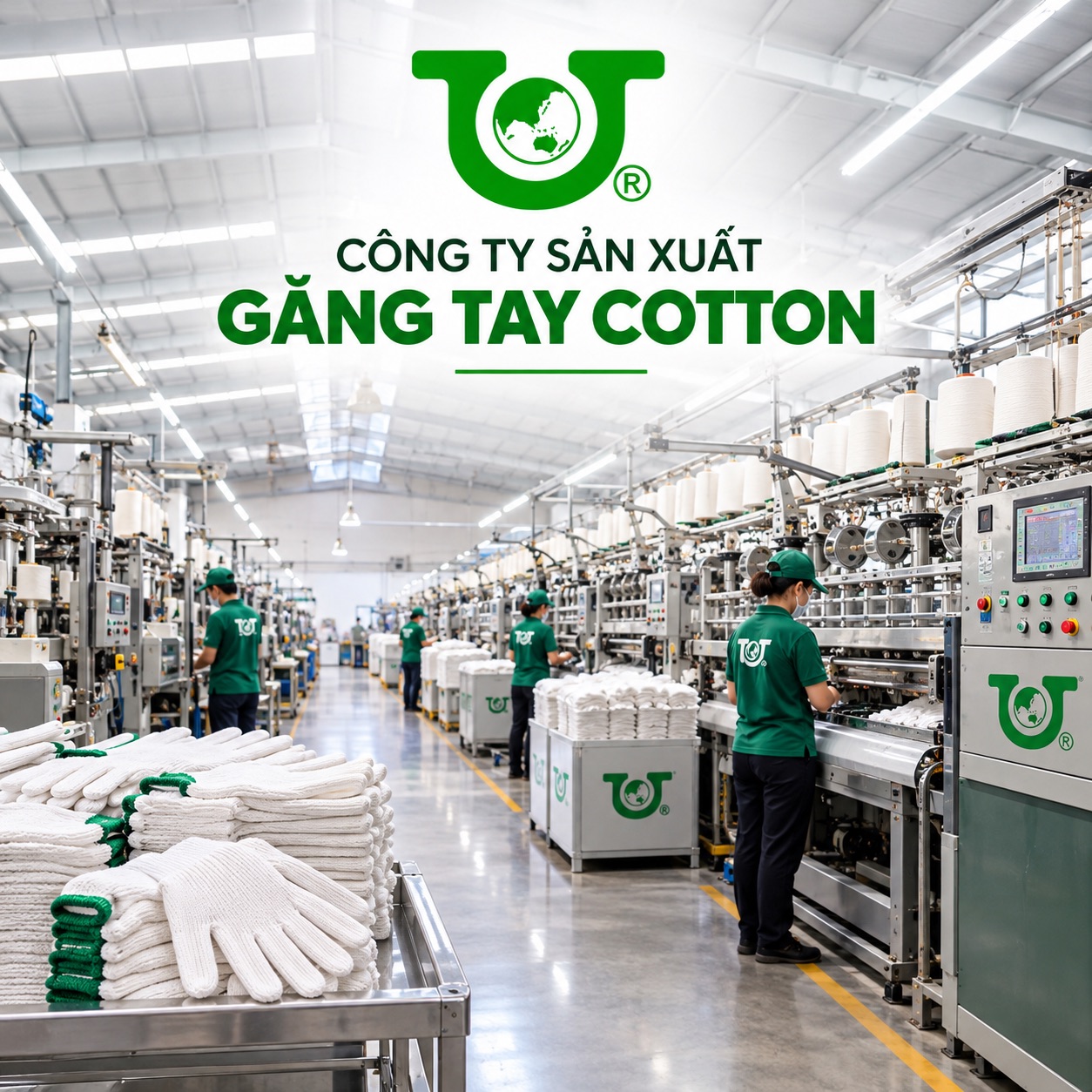 Công ty sản xuất găng tay Cotton