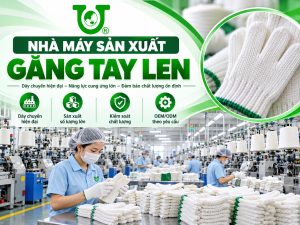Sản xuất găng tay len